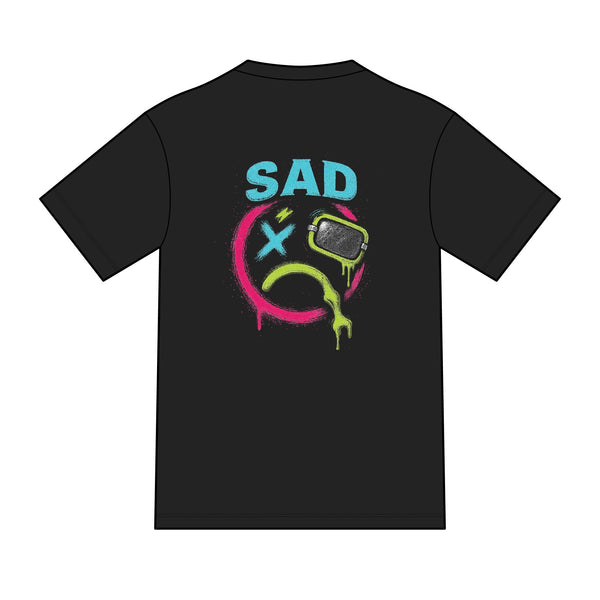 SAD Graffiti Face T‑Shirt