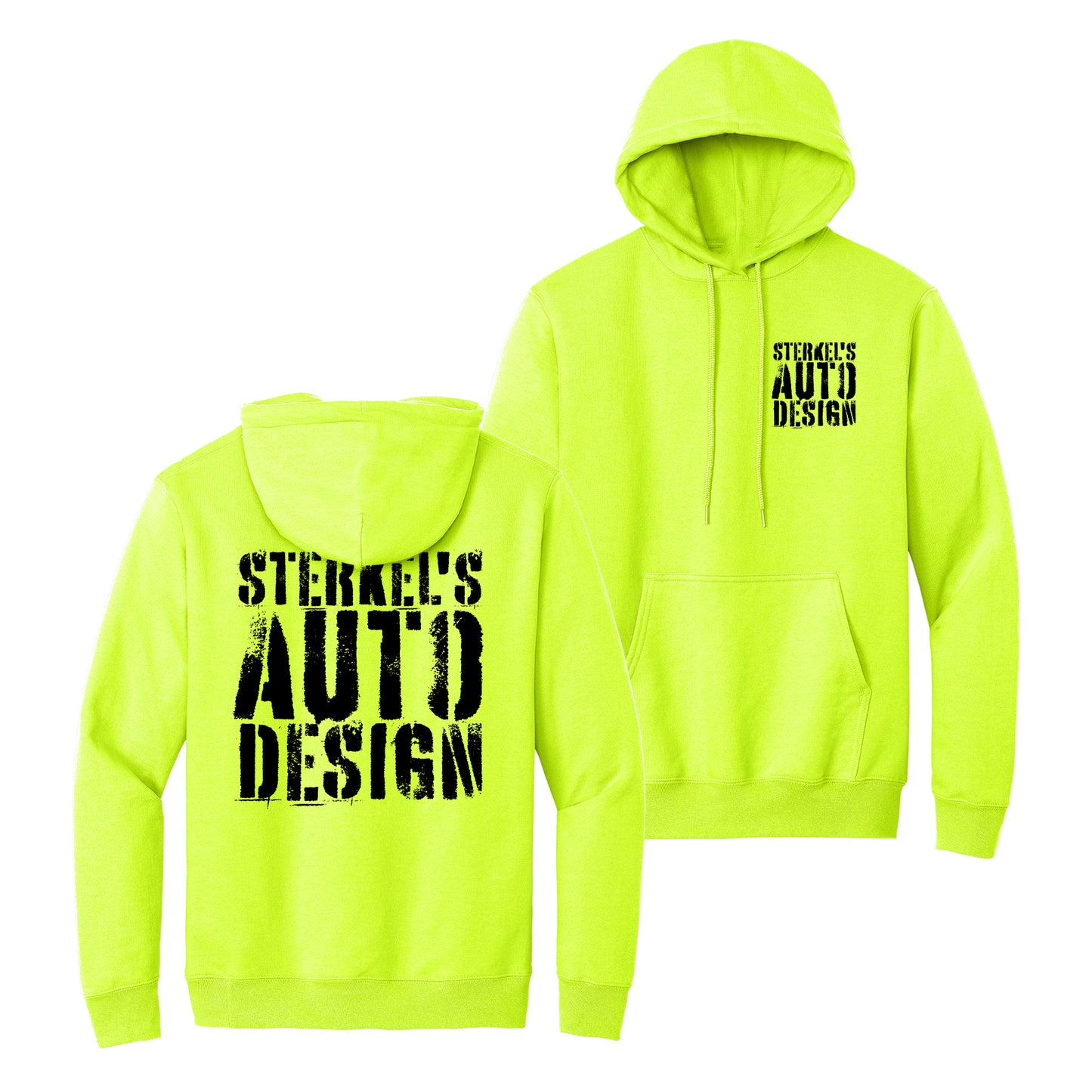 Stamp High Viz Hoodie